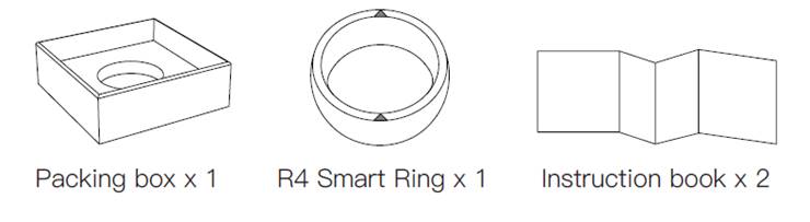 JAKCOM R4 Smart Ring Multifunctional RFID / NFC Ring for iOS, Android  System - 8#